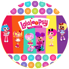 RLoop6 Vafa rotunda Lalaloopsy d20cm